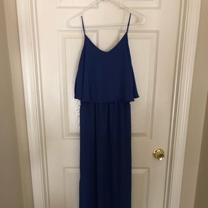 Periwinkle/Blue Maxi Dress